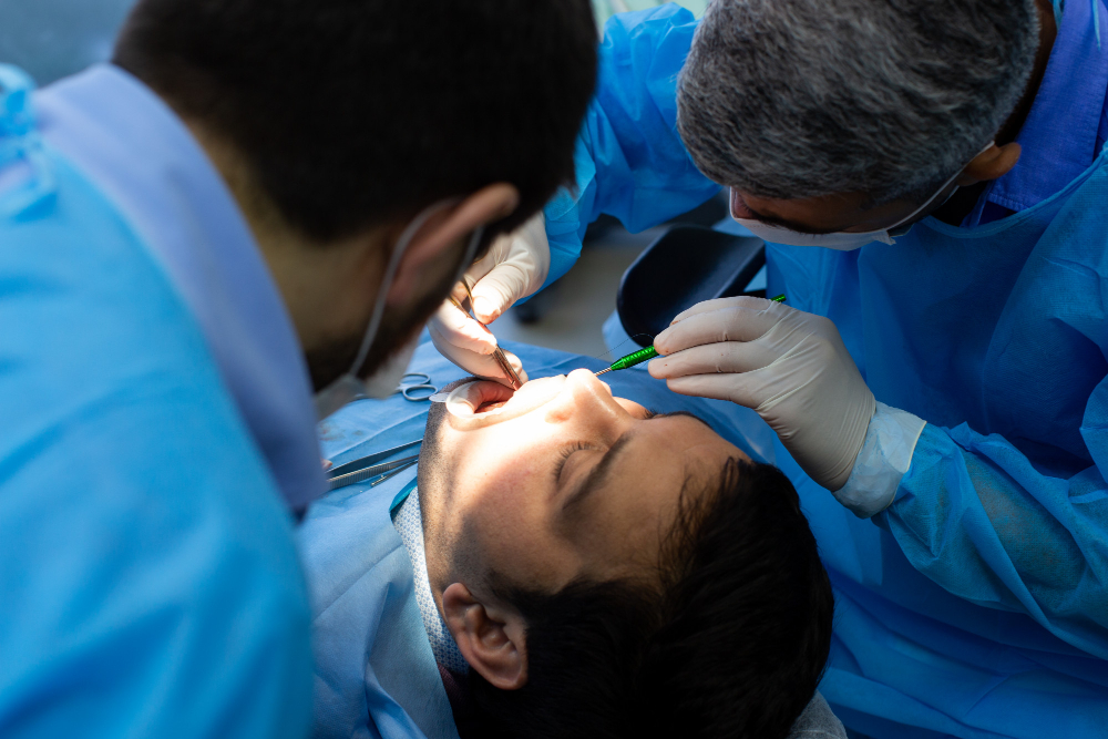 Single sitting root canal treatment