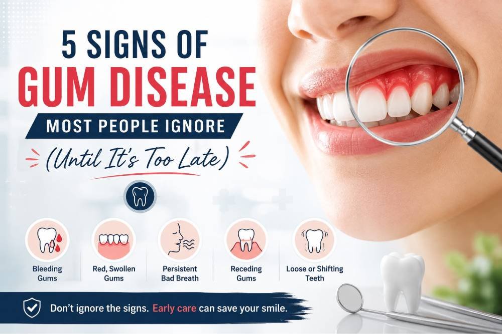 5 Signs of Gum Disease Most People Ignore